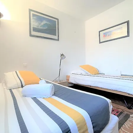 公寓 Surf Ou Golf House A Quelques Pas De L'ocean 莫列马阿